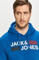 Jack & Jones - Bluza bawełniana niebieski 12152840.