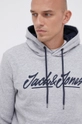 sivá Mikina Jack & Jones