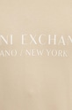 Pamučna dukserica Armani Exchange 8NZM88.ZJKRZ.NOS bež