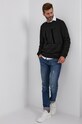 Armani Exchange Bluza bawełniana 8NZMPD.ZJ1ZZ.NOS 8NZMPD.ZJ1ZZ.NOS czarny AA00