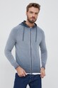 Βαμβακερή ζακέτα Marc O'Polo M20500561098 μπλε AA00