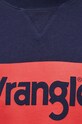 Wrangler bluza bawełniana W6MSHA114 granatowy