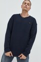 Dukserica Jack & Jones Jcoclassic mornarsko plava 12216345.NavyBlazer