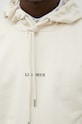 Bavlněná mikina Les Deux LDM201023 béžová
