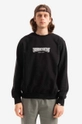 чёрный Хлопковая кофта thisisneverthat Low Arch Crewneck Мужской