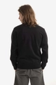 Bavlnená mikina Evisu Sweatshirt With Seagull Print 2EABSM1SW321XXCT BLACK 100 % Bavlna