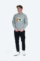 Lacoste cotton sweatshirt SH2183 4JV SH2183.4JV gray AA00