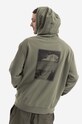 Одежда Хлопковая кофта Tom Wood Clerici 22294.704 зелёный