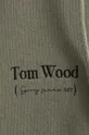 πράσινο Βαμβακερή μπλούζα Tom Wood Clerici