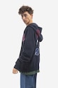 Billionaire Boys Club cotton sweatshirt Heart And Mind Zip Through Hood B22227 navy