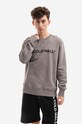 A-COLD-WALL* cotton sweatshirt Essential Logo Crewneck cotton gray ACWMW056.
