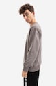 A-COLD-WALL* cotton sweatshirt Essential Logo Crewneck ACWMW056. gray