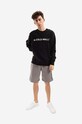 A-COLD-WALL* cotton sweatshirt Essential Logo Crewneck ACWMW056. black AA00