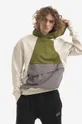 beżowy A-COLD-WALL* bluza bawełniana Knitted Conceal Hoodie Męski