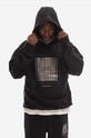 A-COLD-WALL* hanorac de bumbac Foil Grid Hoodie ACWMW074.