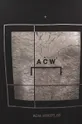Bavlnená mikina A-COLD-WALL* Foil Grid Crewneck ACWMW075 BLACK Pánsky