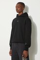 A-COLD-WALL* bluza bawełniana Essential Hoodie czarny ACWMW081.