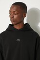 A-COLD-WALL* bluza bawełniana Essential Hoodie ACWMW081. czarny
