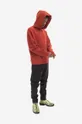 A-COLD-WALL* felpa in cotone Overdye Hoodie rosso