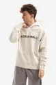 bež Bombažen pulover A-COLD-WALL* Essential Logo Hoodie Moški