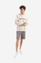 Βαμβακερή μπλούζα A-COLD-WALL* Essential Logo Hoodie ACWMW057. μπεζ AA00