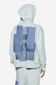 Odzież A-COLD-WALL* bluza bawełniana Brutalist Zip Hoodie ACWMW073. szary