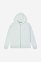 A-COLD-WALL* bluza bawełniana Brutalist Zip Hoodie szary ACWMW073.
