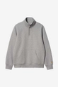 siva Dukserica Carhartt WIP Chase Neck Zip Sweat