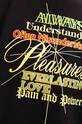 Mikina PLEASURES Faith Crewneck černá P21W027