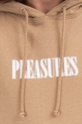 brown PLEASURES sweatshirt