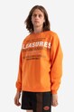 PLEASURES bluza Permanent Crewneck pozostałe pomarańczowy P22SP017