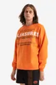 orange PLEASURES sweatshirt Men’s