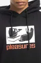 black PLEASURES sweatshirt