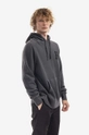 szürke HUF felső Monotone P/O Fleece Férfi