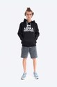 Alpha Industries sweatshirt Alpha Industries Foam Print Hoody 143302 95 143302.95 black AA00