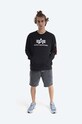 Alpha Industries sweatshirt Alpha Industries 3D Logo Sweater 128302 03 128302.03 black AA00