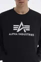 czarny Alpha Industries bluza 3D Logo Sweater