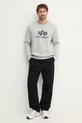 Кофта Alpha Industries Basic 178302 17 Basic Sweater 178302.17 серый AA00