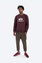Alpha Industries sweatshirt Alpha Industries Basic 178302 21 178302.21 maroon AA00