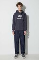 Суичър Alpha Industries Basic Hoody 178312.02 тъмносин AA00