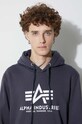 Суичър Alpha Industries Basic Hoody 178312.02 тъмносин