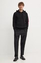 Alpha Industries bluză Red Stripe Hoody 178314.95 negru AA00