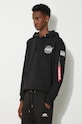 Alpha Industries sweatshirt Space Shuttle Hoody black 178317.03