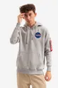 gray Alpha Industries sweatshirt Space Shuttle Hoody Men’s