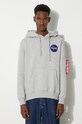 Clothing Alpha Industries sweatshirt Space Shuttle Hoody 178317.17 gray