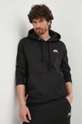 czarny Alpha Industries bluza Basic Hoody Small Logo Męski