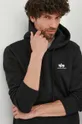 black Alpha Industries sweatshirt Basic Hoody Small Logo