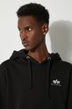 Alpha Industries sweatshirt Basic Hoody Small Logo 196318.03 black