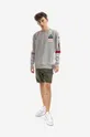 Alpha Industries sweatshirt Space Camp gray