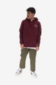 Alpha Industries sweatshirt Space Shuttle maroon